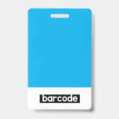 Personalisierte Business-ID-Mitarbeiterkarte Ausweis (Rückseite)