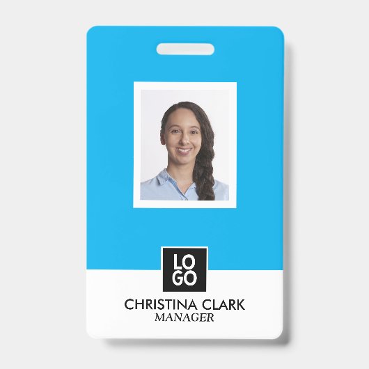 Personalisierte Business-ID-Mitarbeiterkarte Ausweis (Vorderseite)