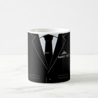 Personalisierte Business-Kaffee-Tasse mit Namenste