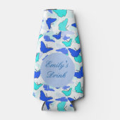 Personalisierte Butterfly Dose oder Flasche Cooler Flaschenkühler (Vorderseite)