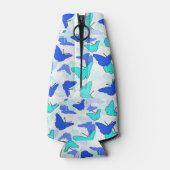 Personalisierte Butterfly Dose oder Flasche Cooler Flaschenkühler (Rückseite)