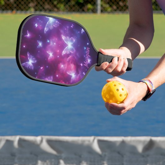 Personalisierte Butterfly Fantasy Art Pickleball Schläger (InSitu)
