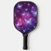 Personalisierte Butterfly Fantasy Art Pickleball Schläger (Rückseite)