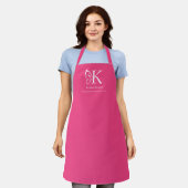 Personalisierte Butterfly-Flügel Erste Monogramm-S Schürze (Getragen)