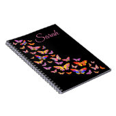 Personalisierte Butterfly-Muster Notizblock (Rechte Seite)