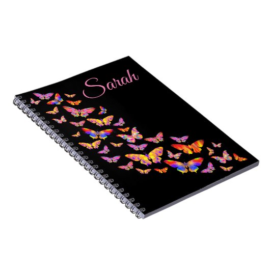 Personalisierte Butterfly-Muster Notizblock (Rechte Seite)