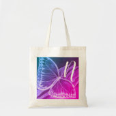 Personalisierte Butterfly Tote Bag Tragetasche (Vorne)