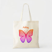 Personalisierte Butterfly Tragetasche (Vorne)