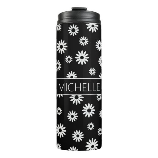 Personalisierte BW-Daisien Thermosbecher (Vorderseite)