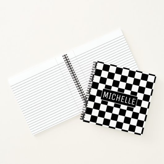 Personalisierte BW geprüft Notizblock (Innenseite)