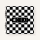 Personalisierte BW geprüft Notizblock (Vorderseite)