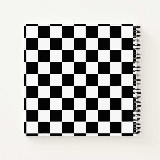 Personalisierte BW geprüft Notizblock (Rückseite)