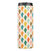 Personalisierte Cacti-Silhouetten Thermosbecher (Rückseite)
