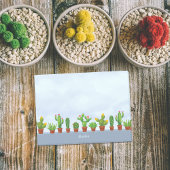 Personalisierte Cactus Collection mit Namen Post-it Klebezettel