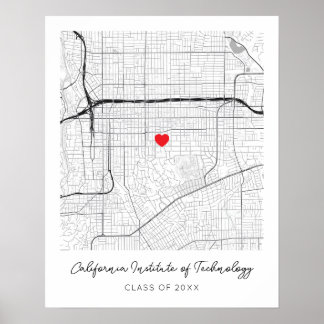 Personalisierte California Institute of Technolog  Poster