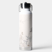 Personalisierte Calla-Lilien Trinkflasche (Vorderseite)