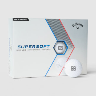 Personalisierte Callaway Supersoft Golf Ball Gesch
