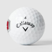Personalisierte Callaway Supersoft Golfbälle (Logo)