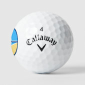 Personalisierte Callaway Supersoft Golfbälle (Logo)