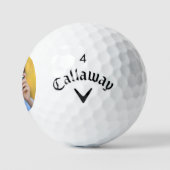 Personalisierte Callaway Supersoft Golfbälle - Ges (Logo)