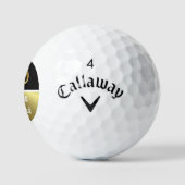 Personalisierte Callaway Supersoft Wedelgolfsäle Golfball (Logo)