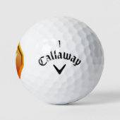 Personalisierte Callaway Warbird Golf Balls Golfball (Logo)