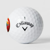 Personalisierte Callaway Warbird Golf Balls Golfball (Logo)