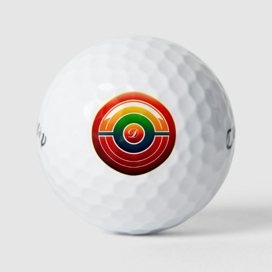 Personalisierte Callaway Warbird Golf Balls Golfball (Vorderseite)