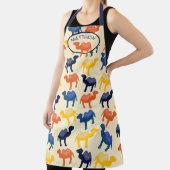 Personalisierte Camels Illustrations Gemustert Schürze (InSitu)