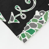 Personalisierte Camouflage Bear Deer Wolf Waldmust Fleecedecke (Ecke)