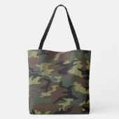 Personalisierte Camouflage Camouflage Tote Tasche (Rückseite)