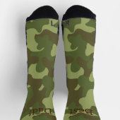 Personalisierte Camouflage Crew Socken (Oben)