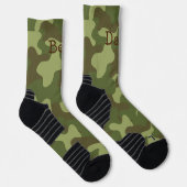 Personalisierte Camouflage Crew Socken (Rechts)