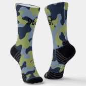 Personalisierte Camouflage Crew Socken (Gewinkelt)