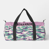 Personalisierte Camouflage Duffle Bag (Vorderseite)