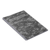Personalisierte Camouflage-gewundenes Notizbuch Notizblock (Rechte Seite)