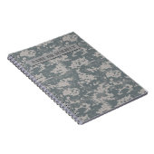 Personalisierte Camouflage-gewundenes Notizbuch Notizblock (Rechte Seite)