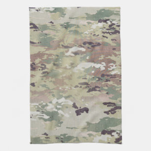 Personalisierte Camouflage-Uniform der Geschirrtuch