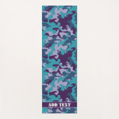 Personalisierte Camouflage Yoga Mat Yogamatte (Vorderseite)