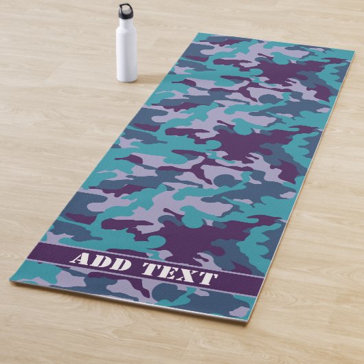 Personalisierte Camouflage Yoga Mat Yogamatte (Beispiel)