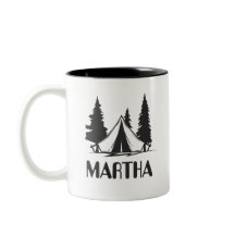 Personalisierte Campfire-Tasse