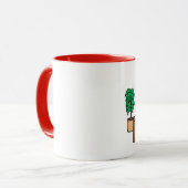 Personalisierte Cartoon-Tasse "des Tasse (Vorderseite Links)