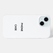 Personalisierte Case-Mate-Handyhülle, Apple iPhone Case-Mate iPhone Hülle (Rückseite (Horizontal))
