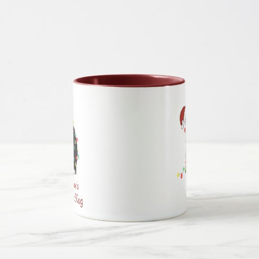 Personalisierte Cat Hot Coco Tasse (Zentrum)