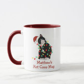 Personalisierte Cat Hot Coco Tasse (Links)