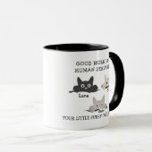 Personalisierte Cat Lover Tasse - Benutzerdefinier (VorderseiteRechts)