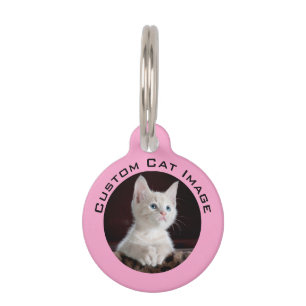 Personalisierte Cat Name Tags Cat Id Tag des benut Haustiermarke