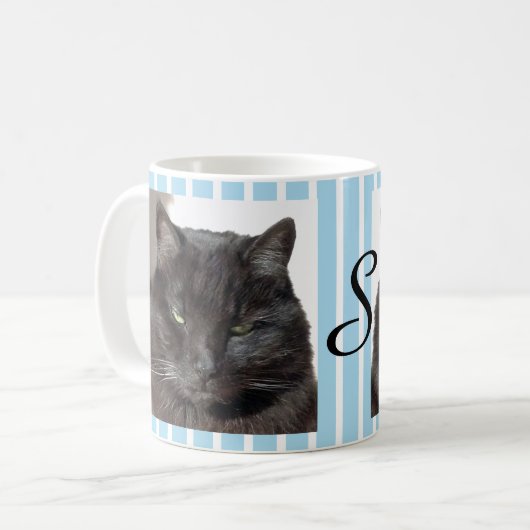 Personalisierte Cat-Tasse Kaffeetasse (Vorderseite Links)