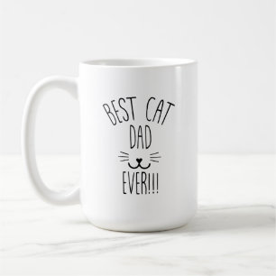 Personalisierte Cat Vater Tasse, Cat Lover Geschen Kaffeetasse