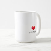 Personalisierte CCU-Tasse Kaffeetasse (VorderseiteRechts)